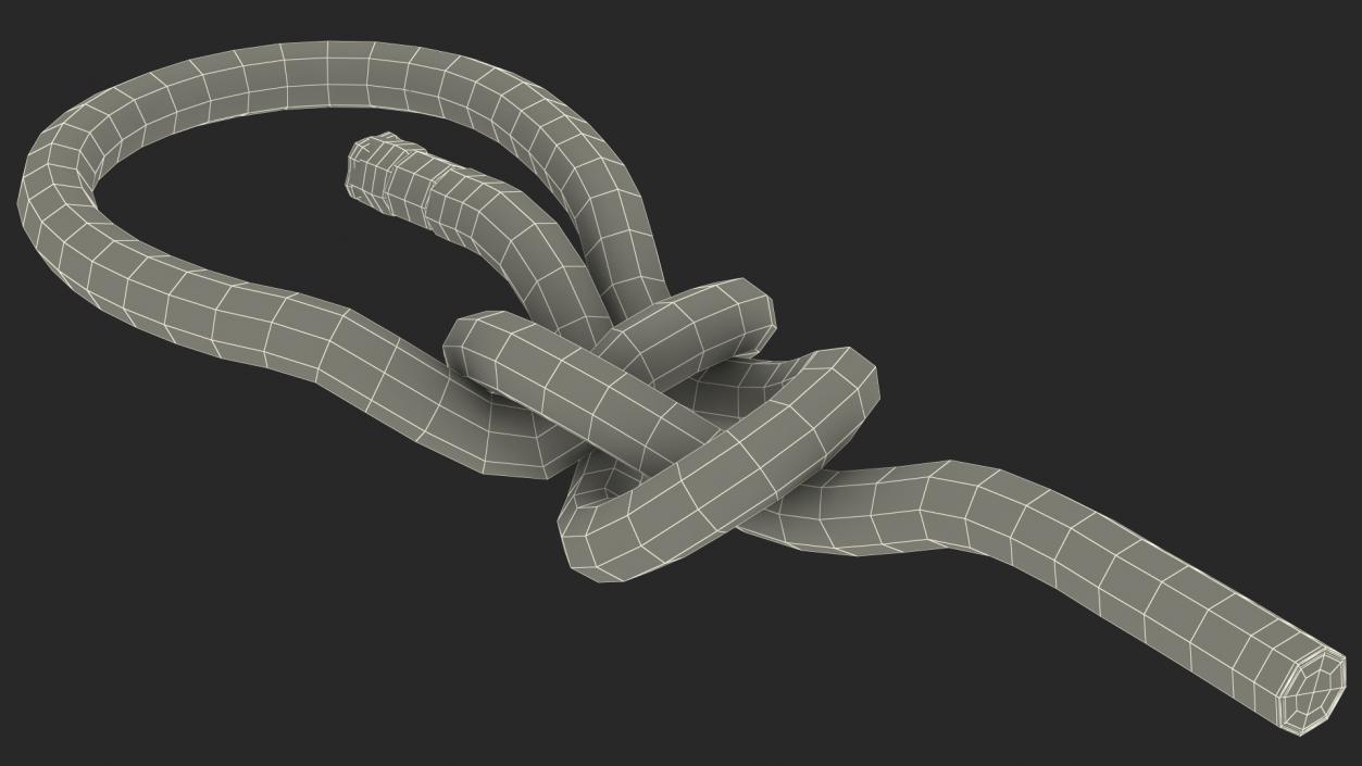 Bowline Knot 3D