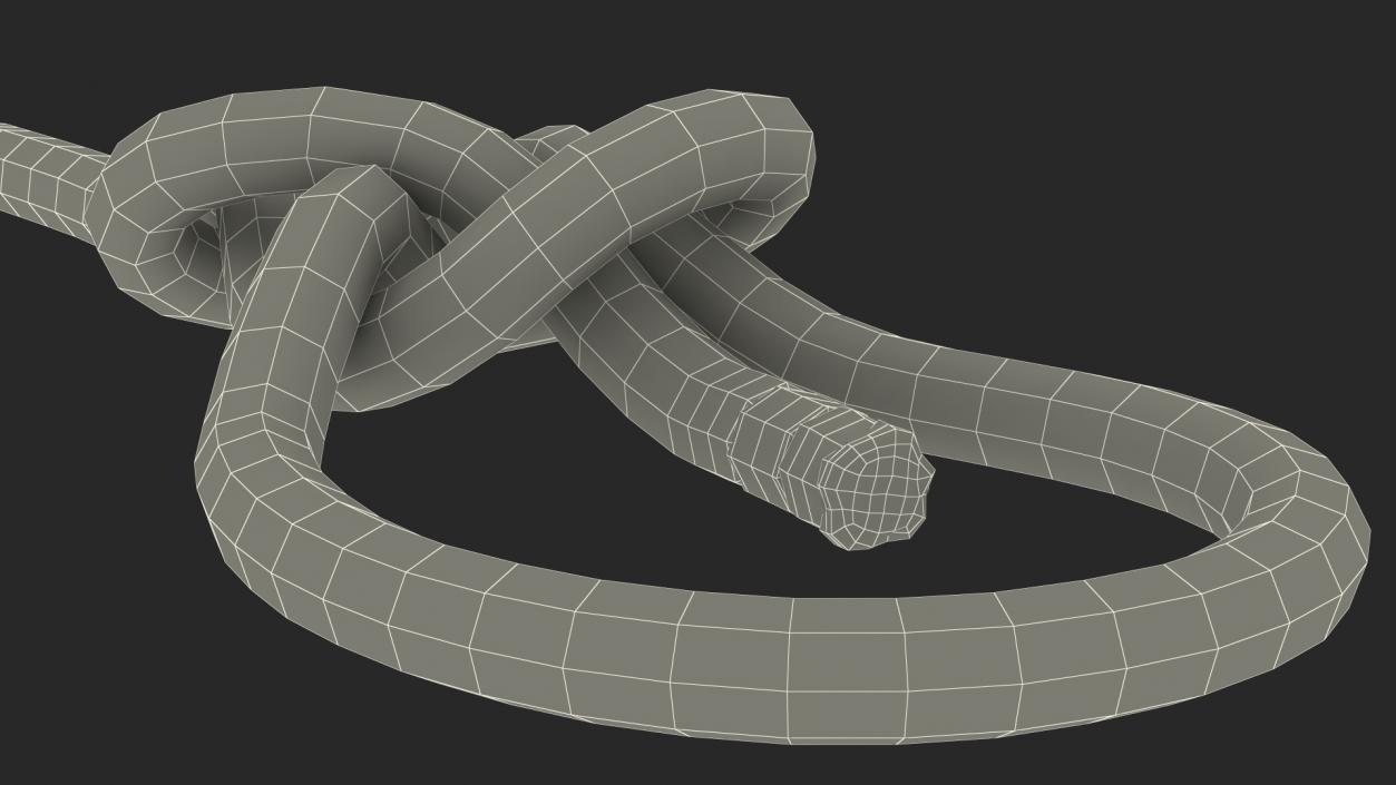 Bowline Knot 3D