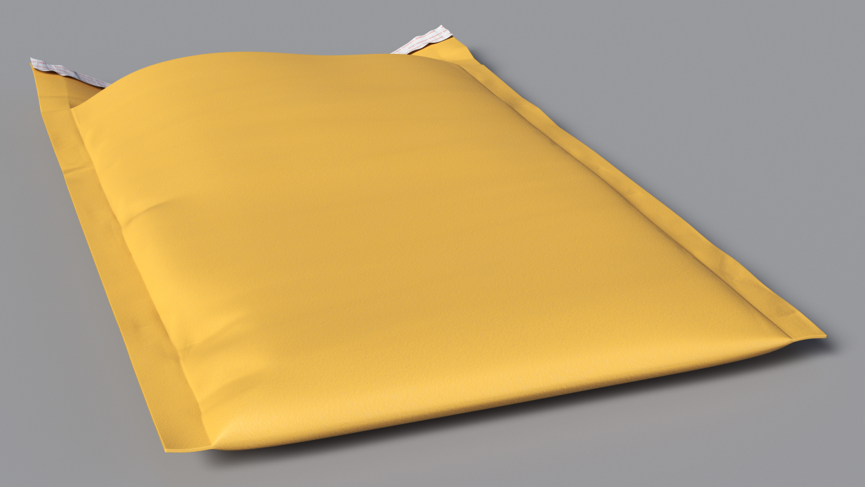 3D model Kraft Paper Bubble Mailer Open