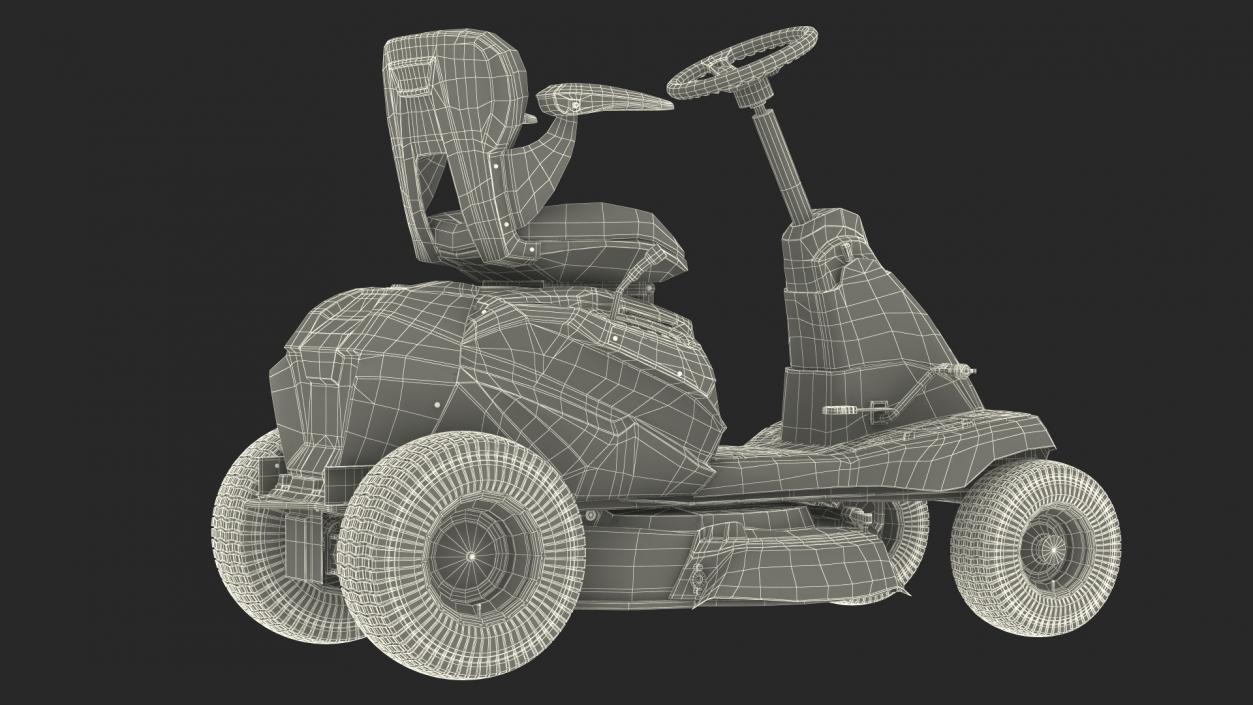 Riding Lawn-Mower Cub Cadet 3D