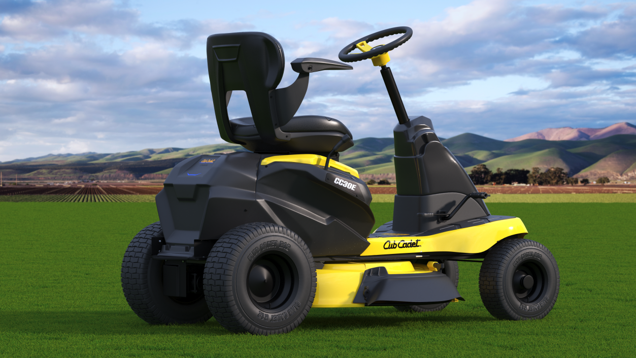 Riding Lawn-Mower Cub Cadet 3D