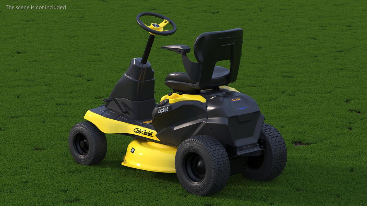 Riding Lawn-Mower Cub Cadet 3D