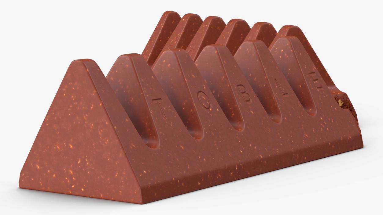 Toblerone Milk Chocolate Split Bar 3D model