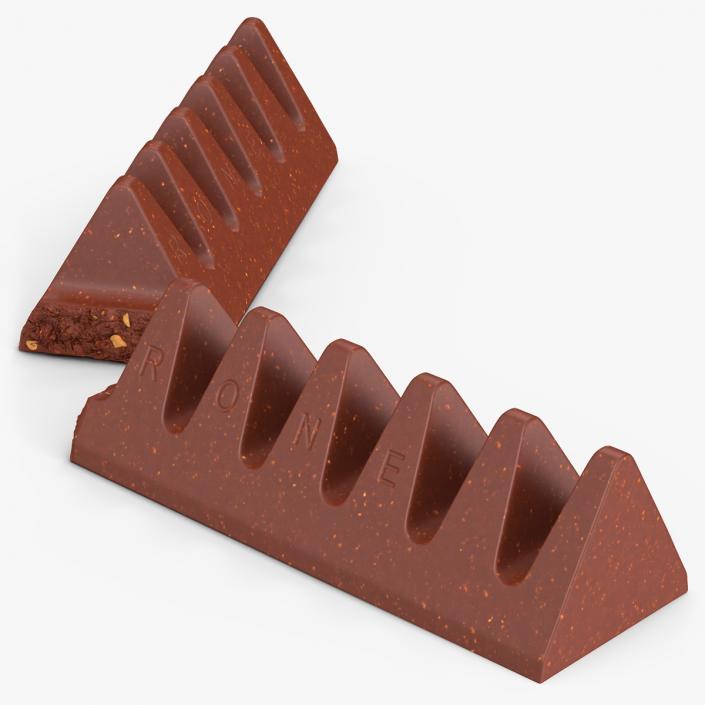 Toblerone Milk Chocolate Split Bar 3D model