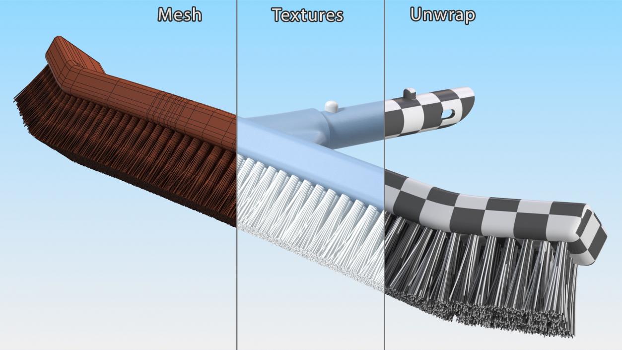 Pool Bottom Brush 3D