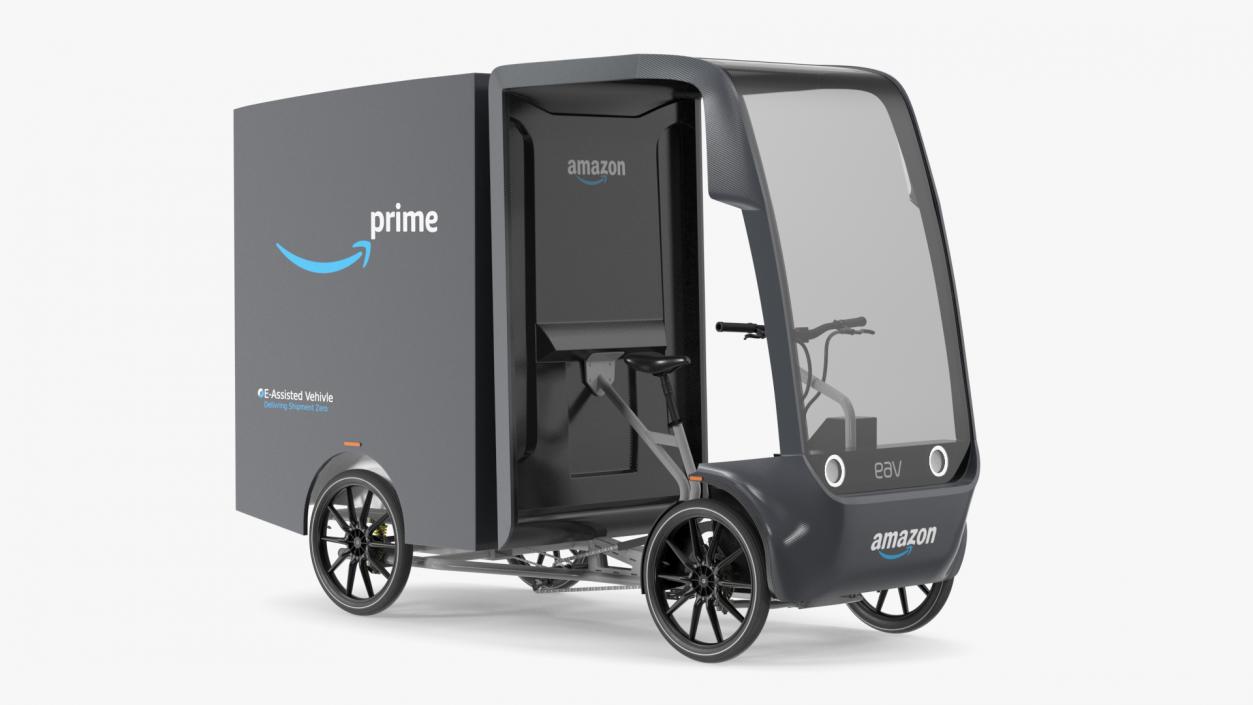 3D model Amazon EAV Cargo Delivery Bike