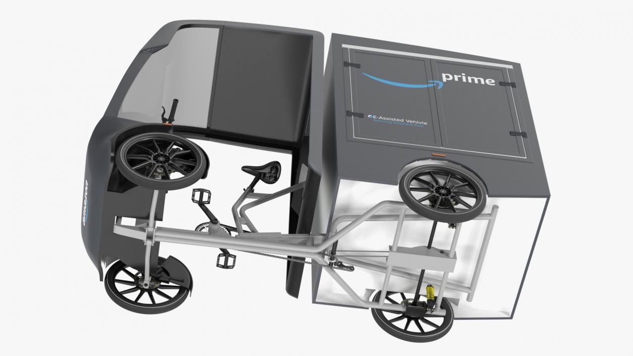 3D model Amazon EAV Cargo Delivery Bike