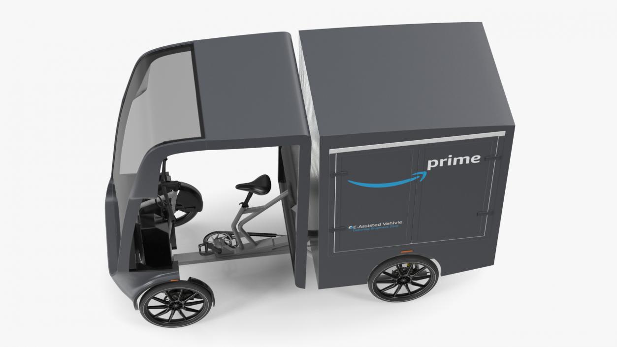 3D model Amazon EAV Cargo Delivery Bike