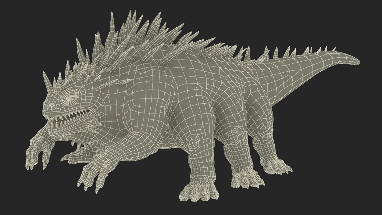 The Fantasy Creature Basilisk 3D model