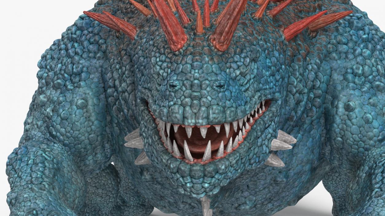 The Fantasy Creature Basilisk 3D model