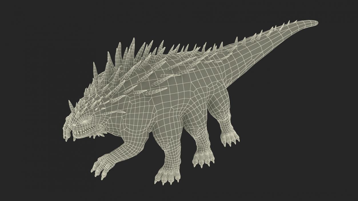 The Fantasy Creature Basilisk 3D model