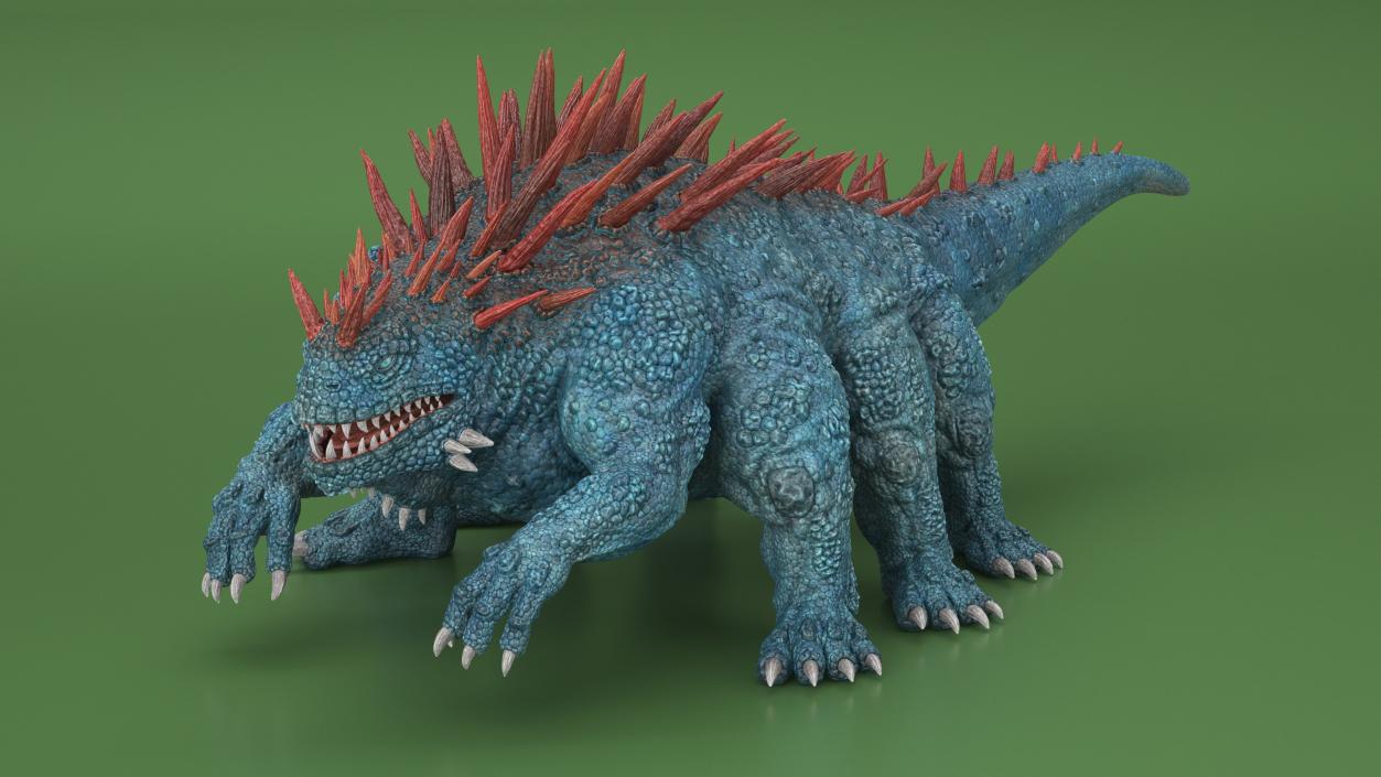 The Fantasy Creature Basilisk 3D model