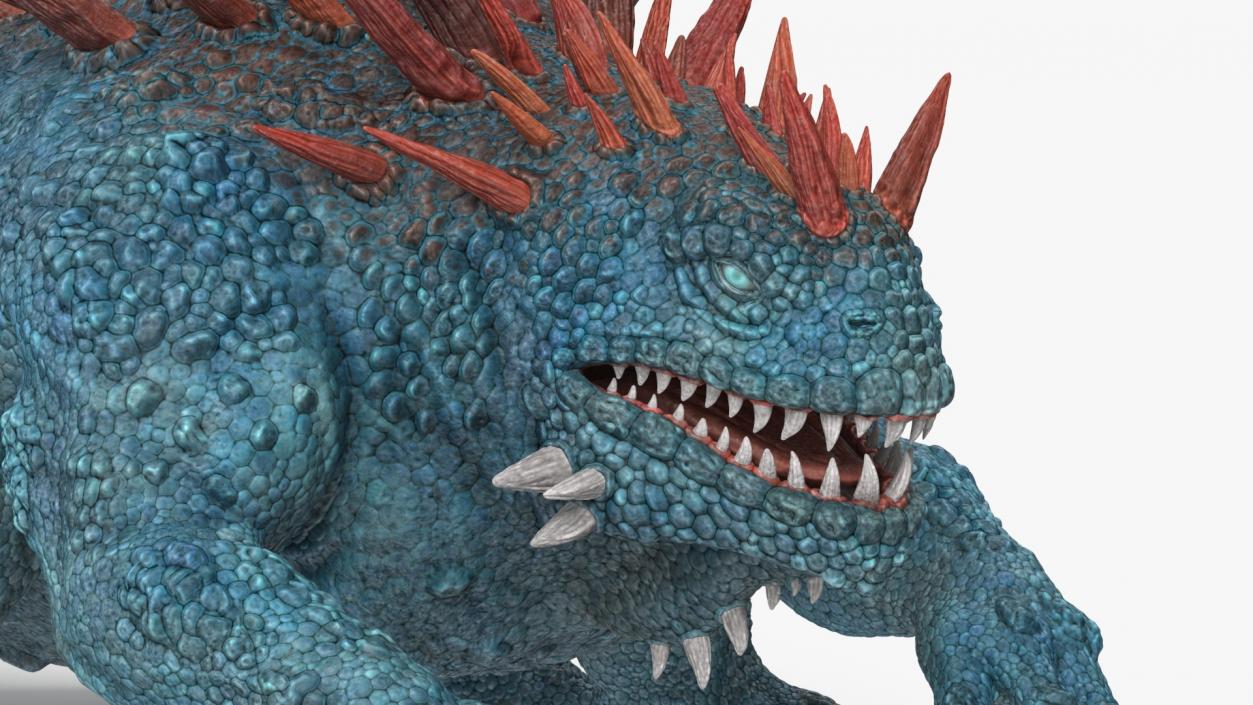 The Fantasy Creature Basilisk 3D model