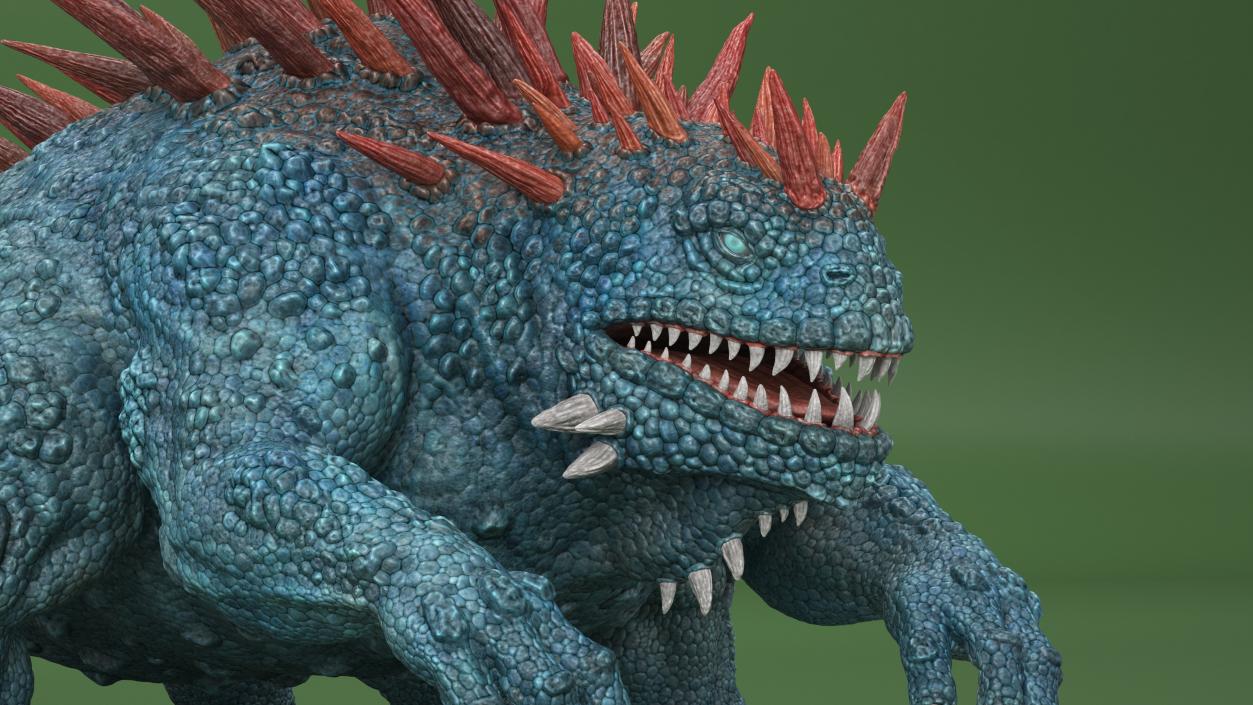 The Fantasy Creature Basilisk 3D model