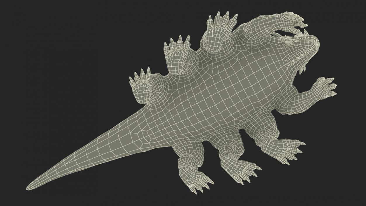 The Fantasy Creature Basilisk 3D model