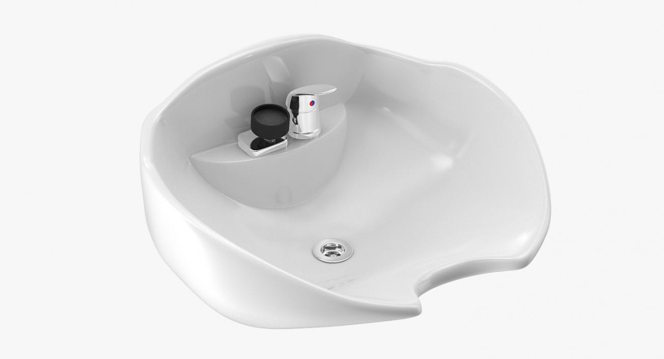 3D model Beauty Salon Shampoo Bowl Sink