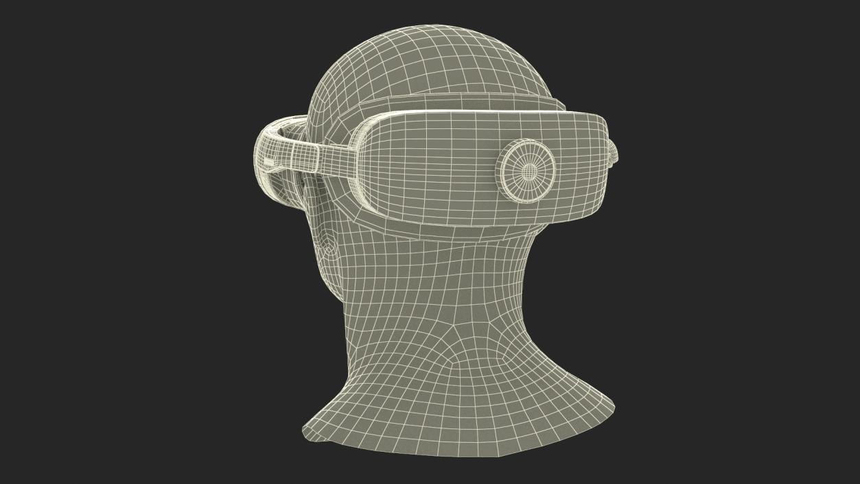 3D model HTC Vive XR Elite on Head