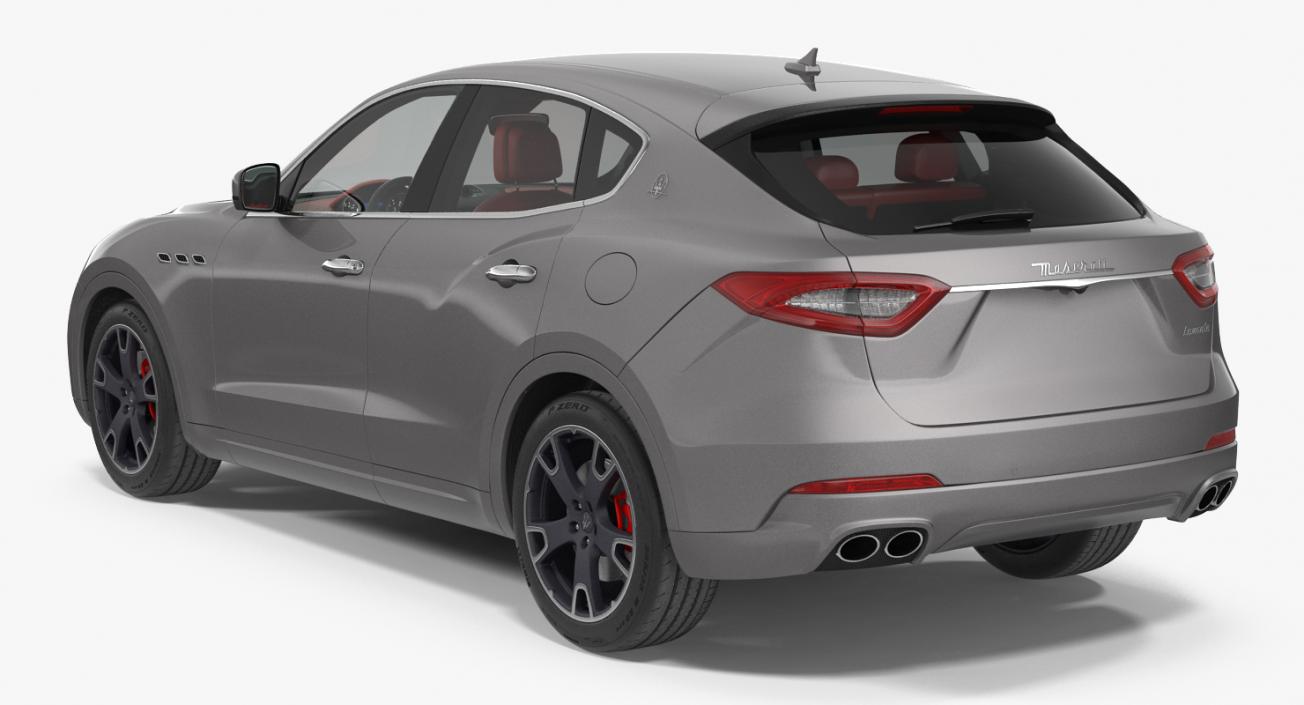 Maserati Levante 2017 Simple Interior 3D