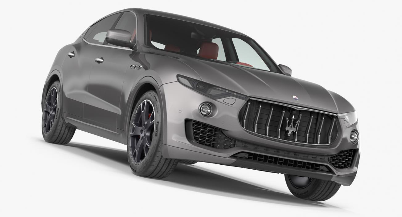 Maserati Levante 2017 Simple Interior 3D