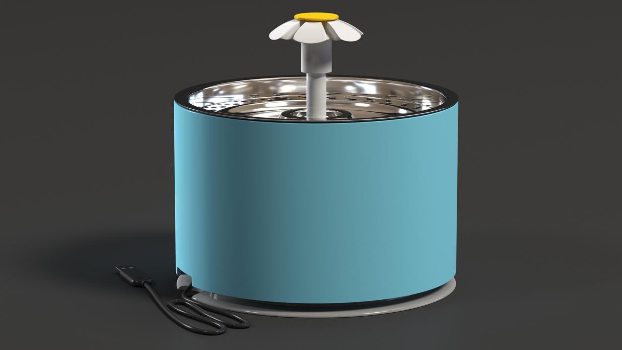 3D Pet Water Fountain model