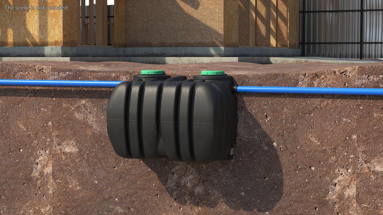 Tricel Vento Septic Tank 3D model