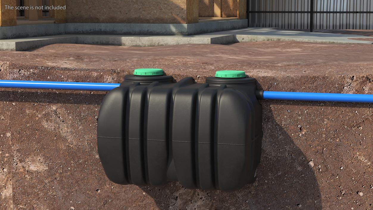 Tricel Vento Septic Tank 3D model