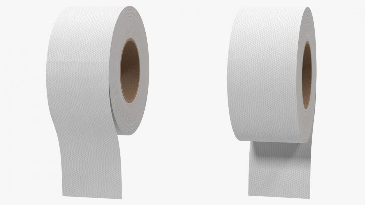 Jumbo Roll Toilet Tissue 3D model