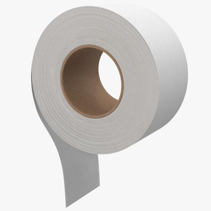 Jumbo Roll Toilet Tissue 3D model