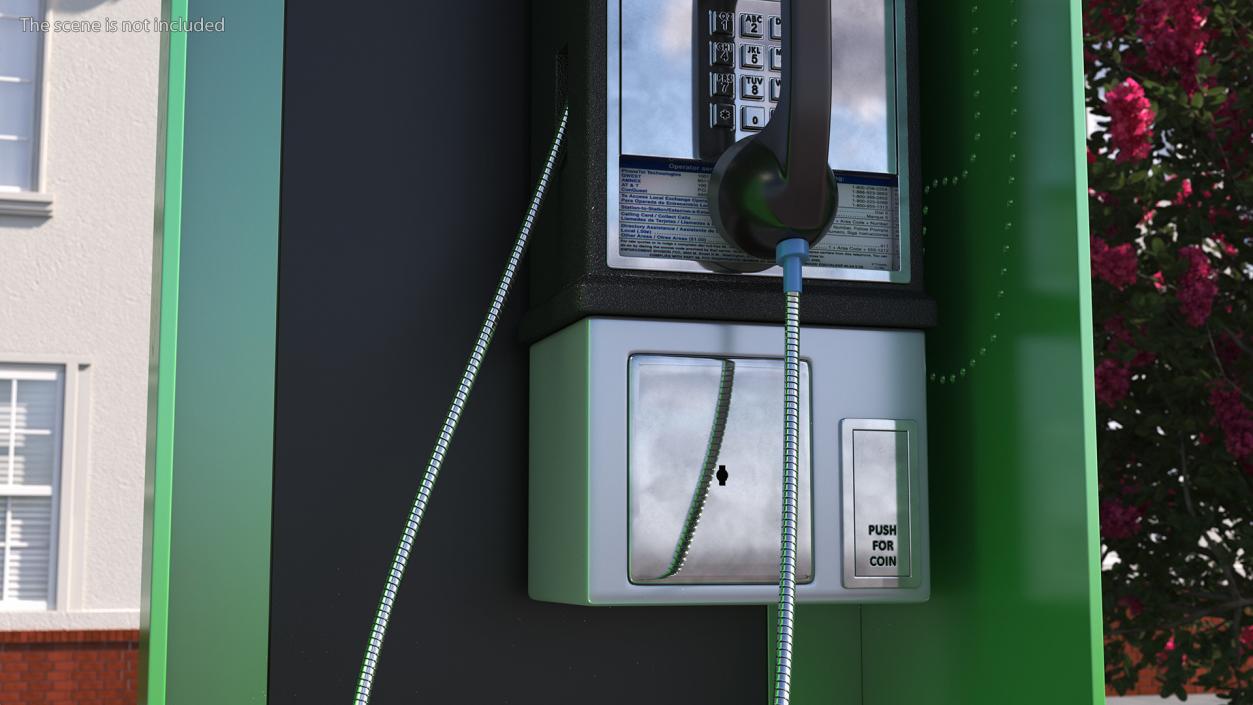 3D model Public Payphone