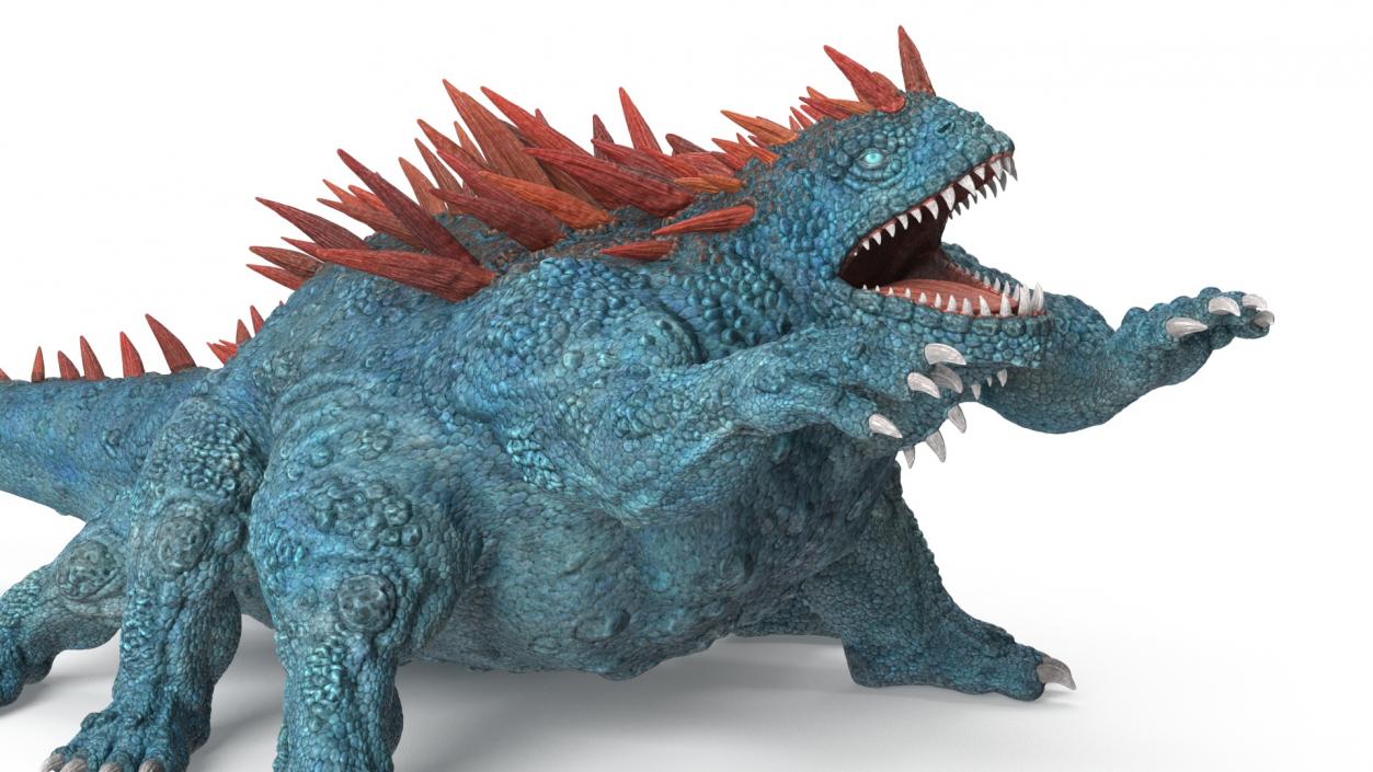 The Fantasy Creature Basilisk Rigged for Maya 3 3D