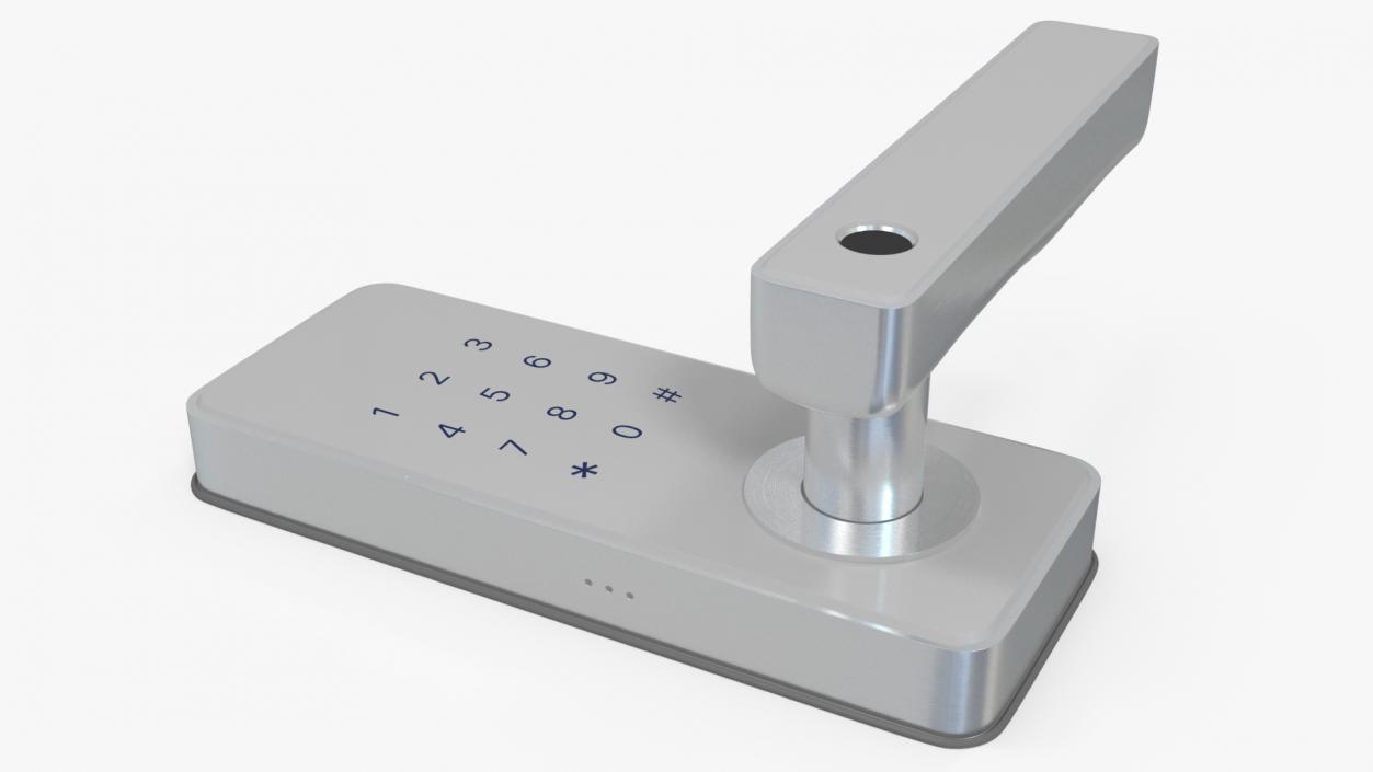 Fingerprint Smart Door Lock 3D