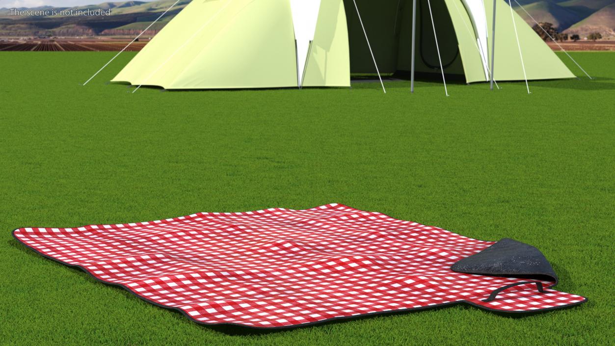 Outdoor Picnic Blanket 3D