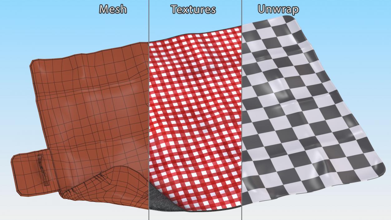 Outdoor Picnic Blanket 3D