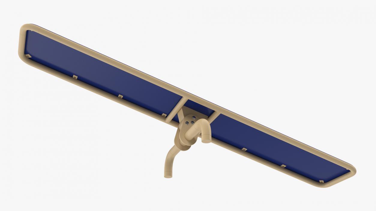 3D Teeter Totter for Dog Park Blue