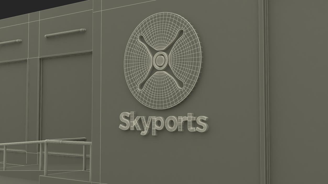 Skyport for Air Taxi 4 3D