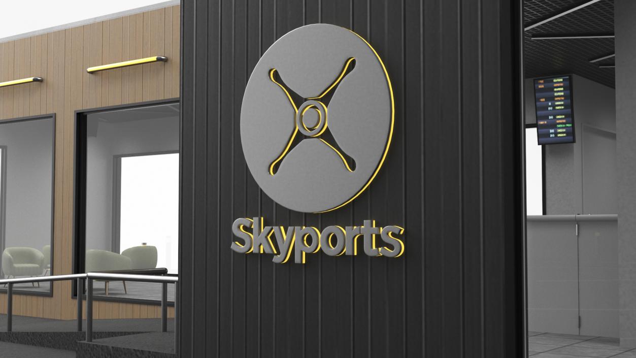 Skyport for Air Taxi 4 3D