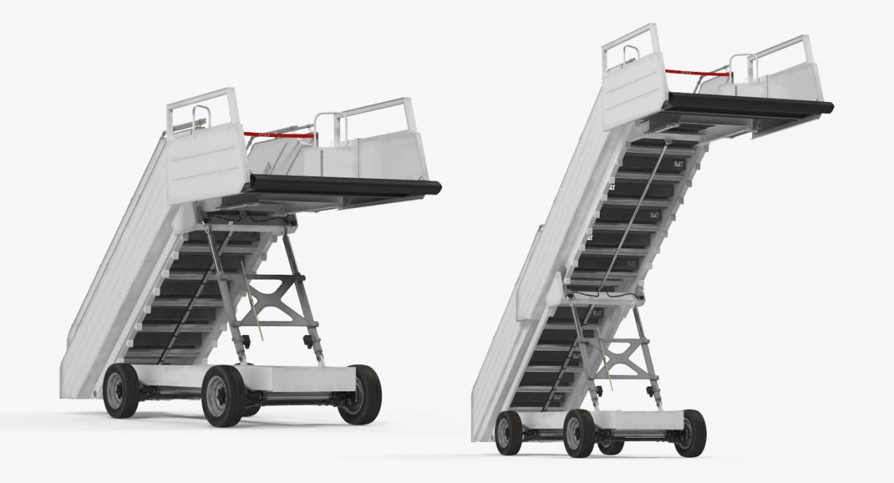 3D model Passenger Steps