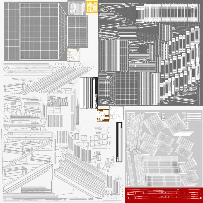 3D model Passenger Steps