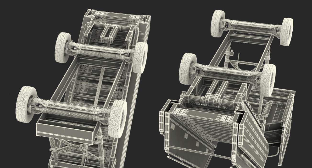 3D model Passenger Steps