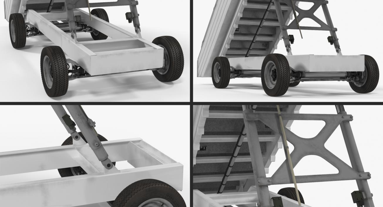 3D model Passenger Steps