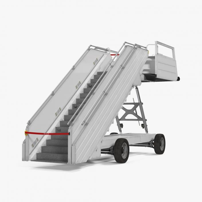 3D model Passenger Steps