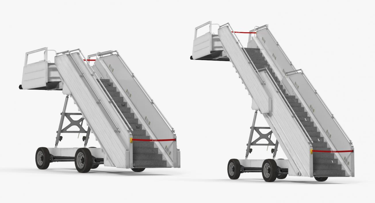 3D model Passenger Steps