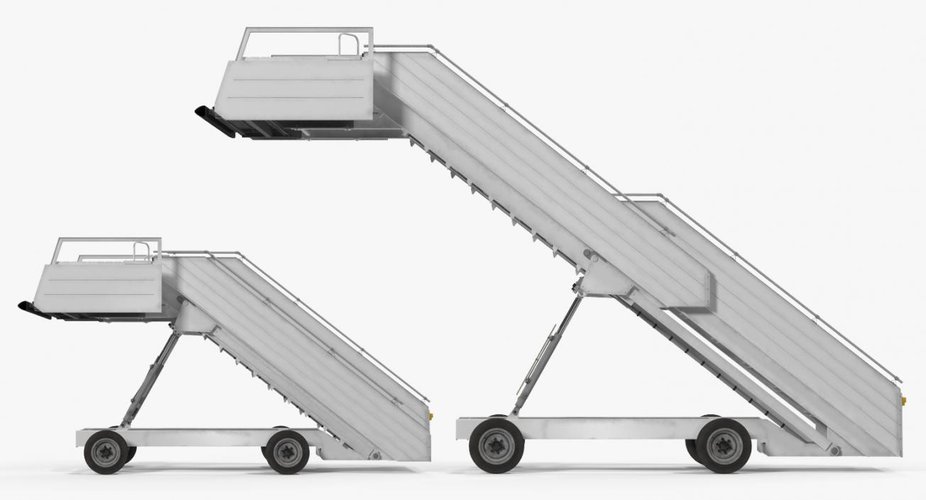 3D model Passenger Steps