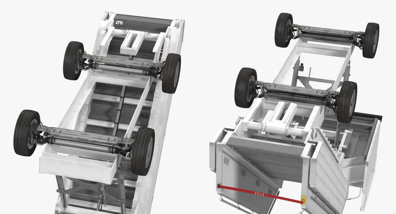 3D model Passenger Steps