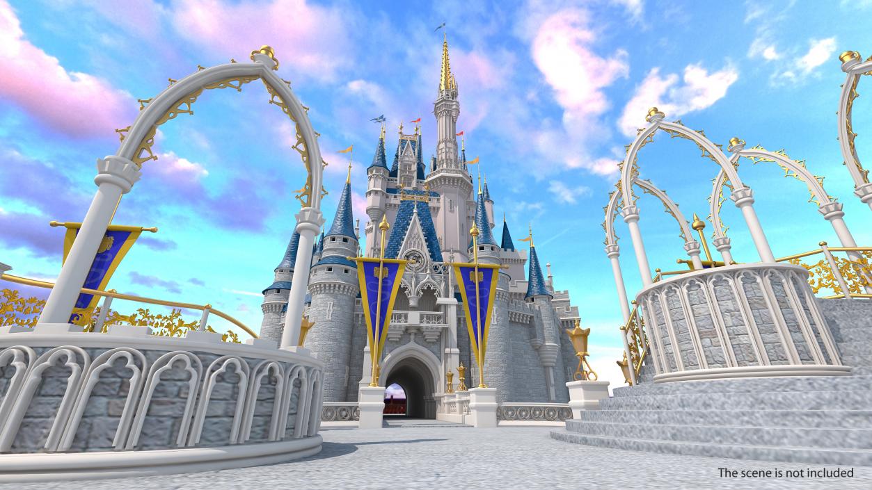 Cinderella Castle 3D