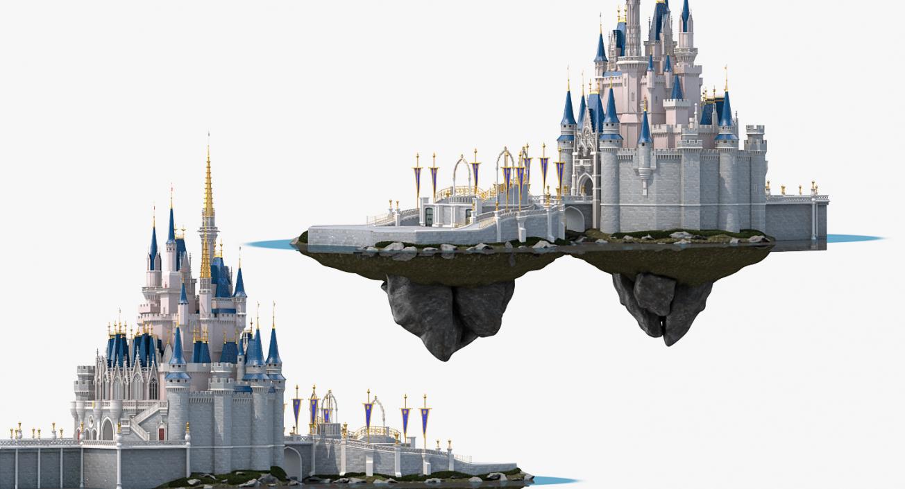 Cinderella Castle 3D