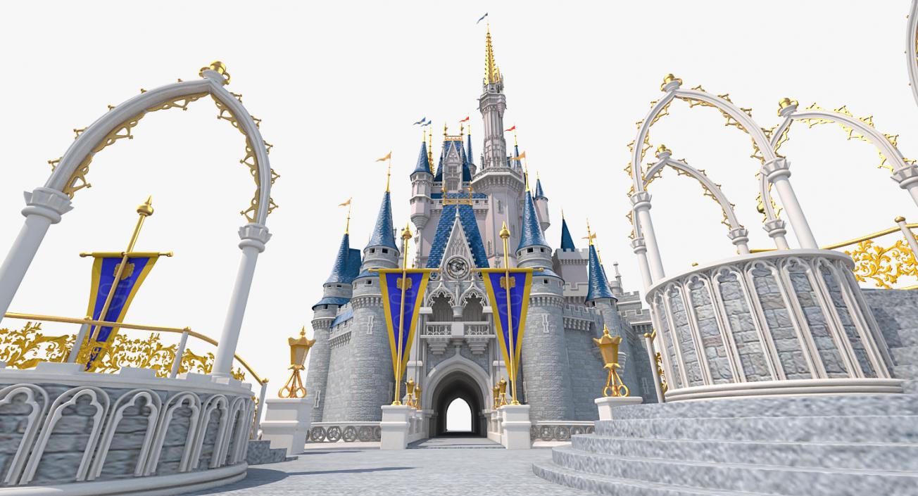 Cinderella Castle 3D