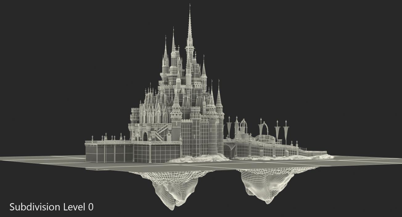 Cinderella Castle 3D