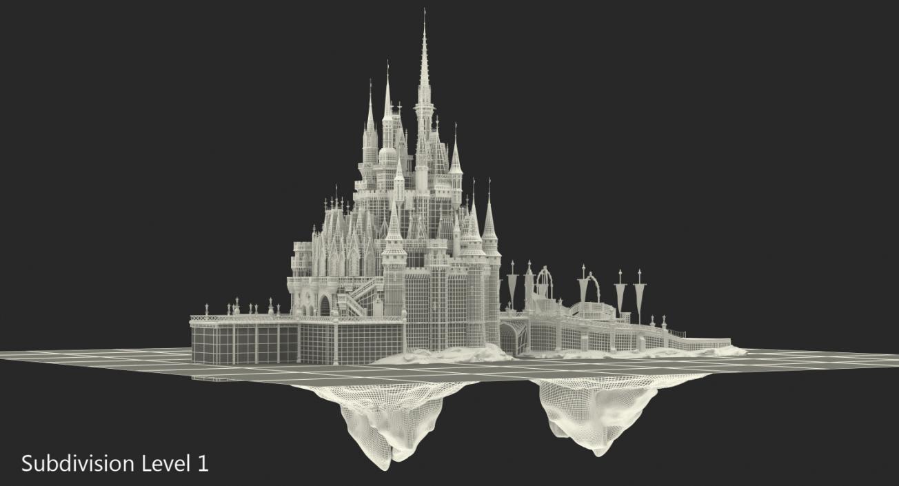 Cinderella Castle 3D