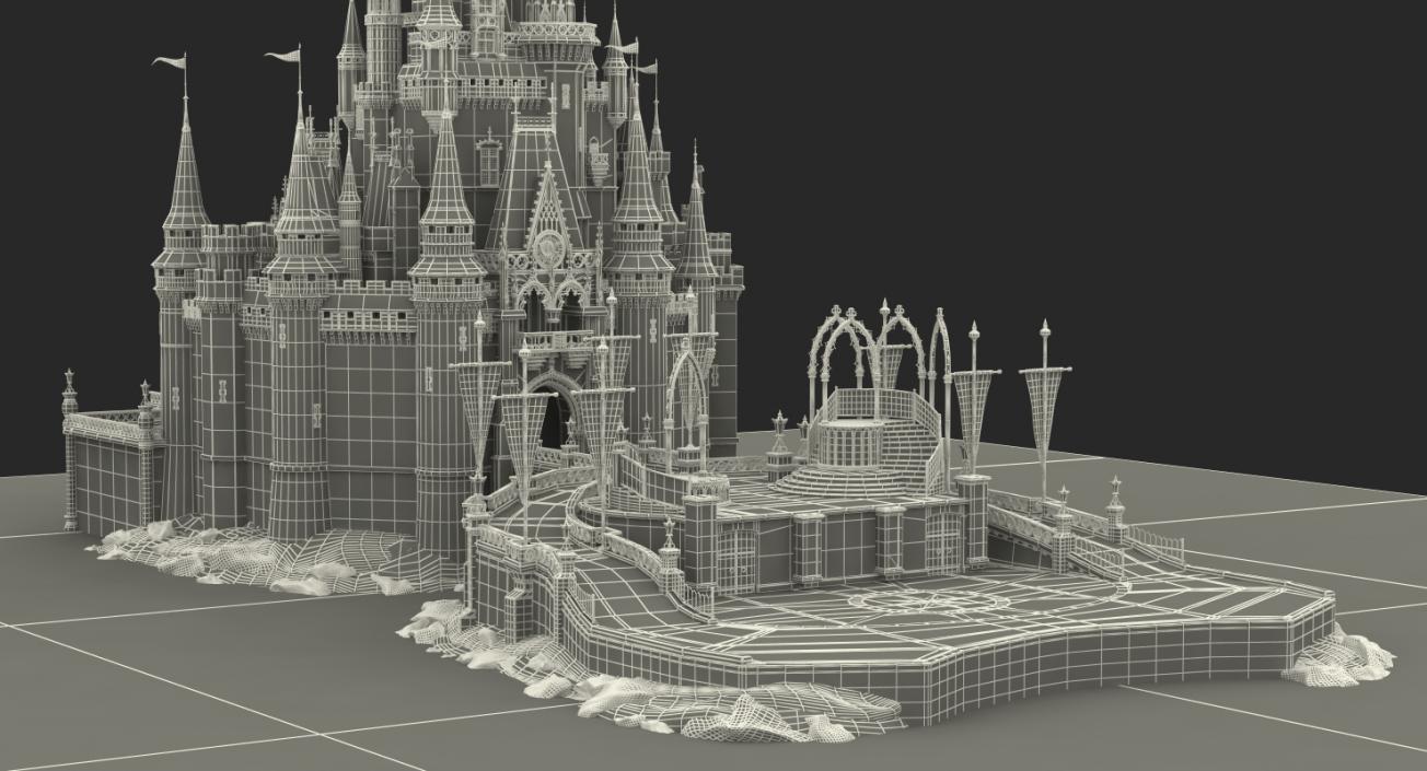 Cinderella Castle 3D